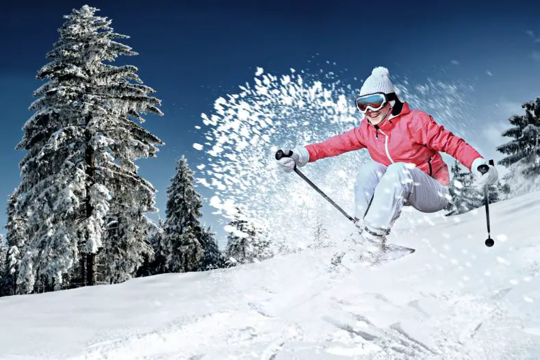 How are ski moguls made